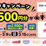 コーナン× エリエール えらべるPay500円分が必ずもらえるトクトクキャンペーン