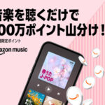 Amazonポイント100万ポイント山分けが当たる！Amazonのプレゼントキャンペーン