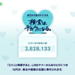 Yahoo!JAPAN 3.11 検索は、チカラになる。