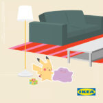 IKEAでポケモンと見つけよう、楽しい暮らし オリジナルステッカープレゼントと抽選キャンペーン