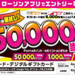 ローソン 「ギフトカードの運試し」キャンペーン