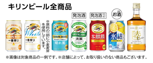 キリンビール全商品