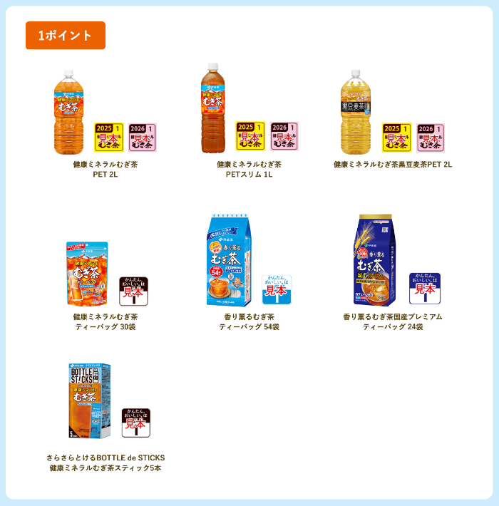 健康ミネラルむぎ茶-対象商品2