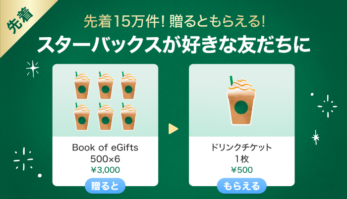 LINEギフト Gift1 Get1キャンペーン