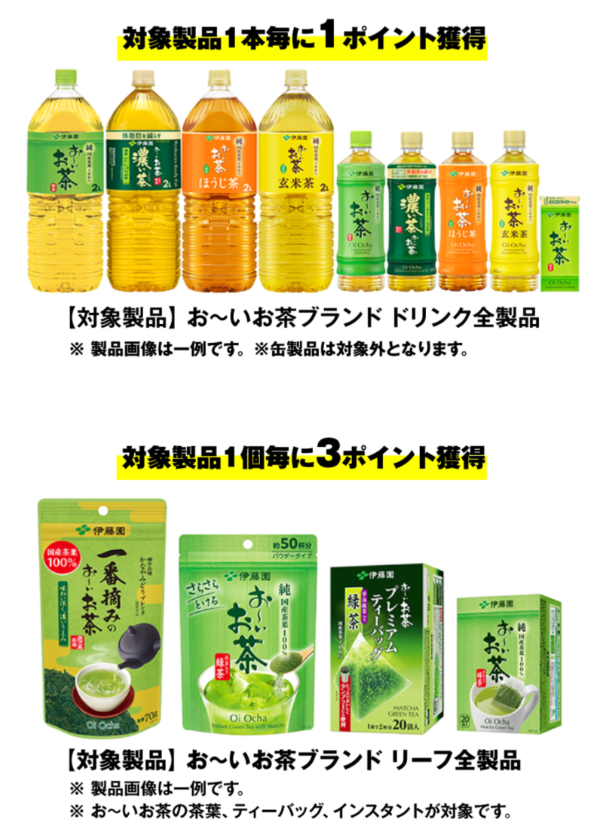 「お〜いお茶」ブランド全製品