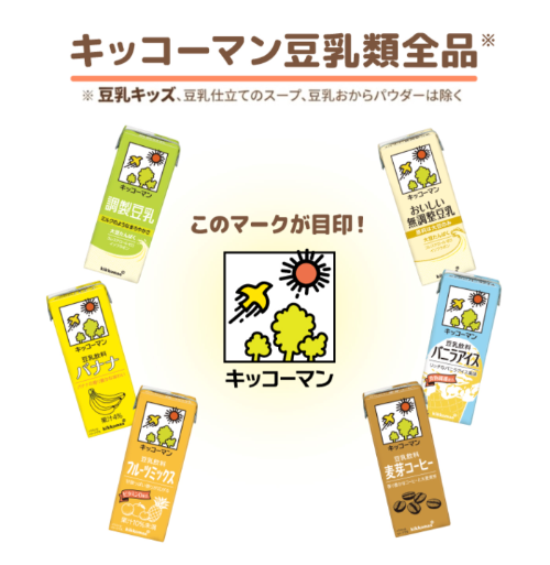 キッコーマン豆乳全品