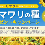 OAT アグリオ ヒマワリの種プレゼントキャンペーン