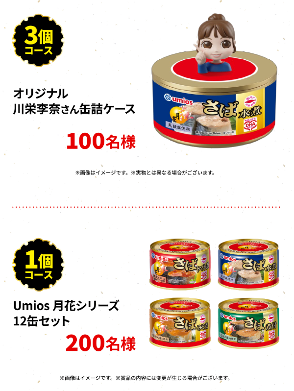 川栄李奈 缶詰ケース、鯖缶 月花 12缶