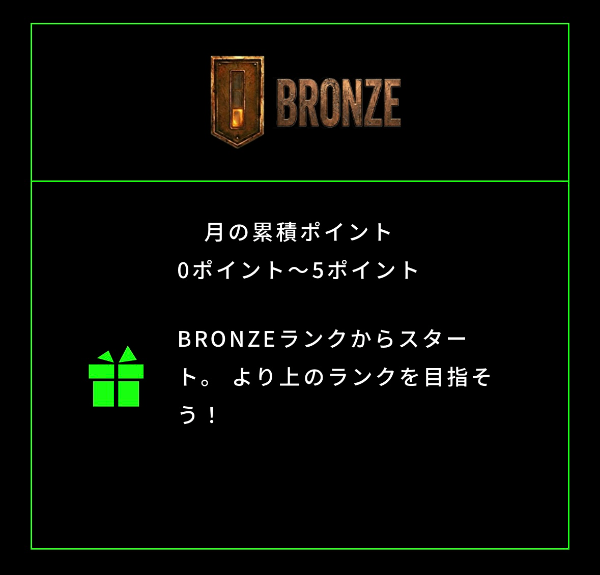ブロンズランク