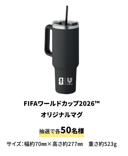 えらべるPay最大5万円、FIFAワールドカップ2026グッズ