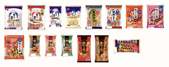三幸製菓 対象お菓子