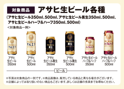 アサヒ生ビール