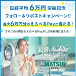 えらべるPay最大6万円分がその場で当たるXキャンペーン