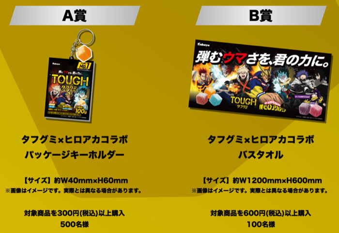 僕のヒーローアカデミア キーホルダー、バスタオル