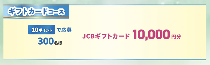 東京ディズニーリゾート パークチケット、JCBギフトカード1万円分など３