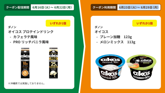 ファミペイ 1個買うと、1個もらえる1（6/22・6/29まで）