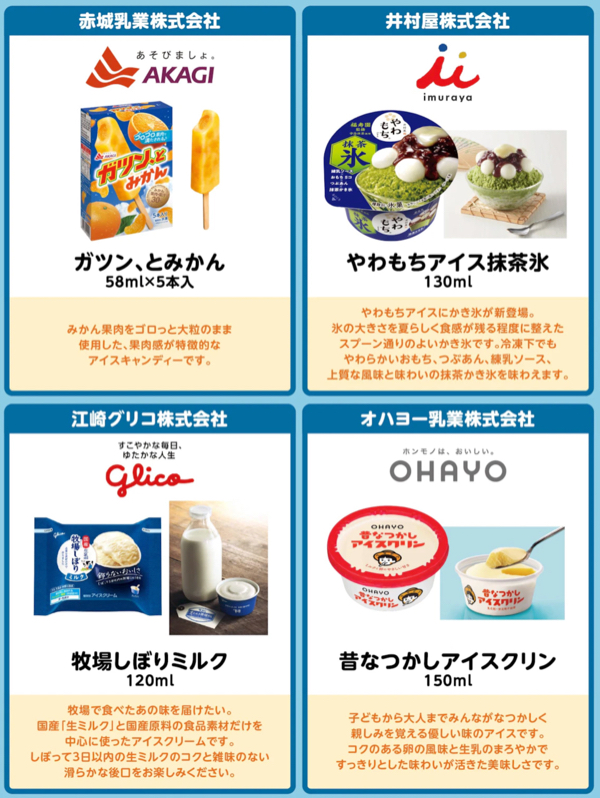 対象メーカーアイス全商品1