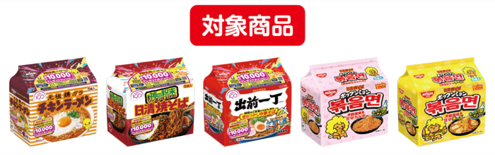 日清食品 対象袋麺5食パック