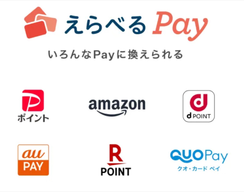 えらべるPay 最大5万円分1