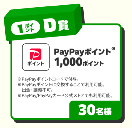 PayPayポイント最大1万円分、ディズニーグッズセット４