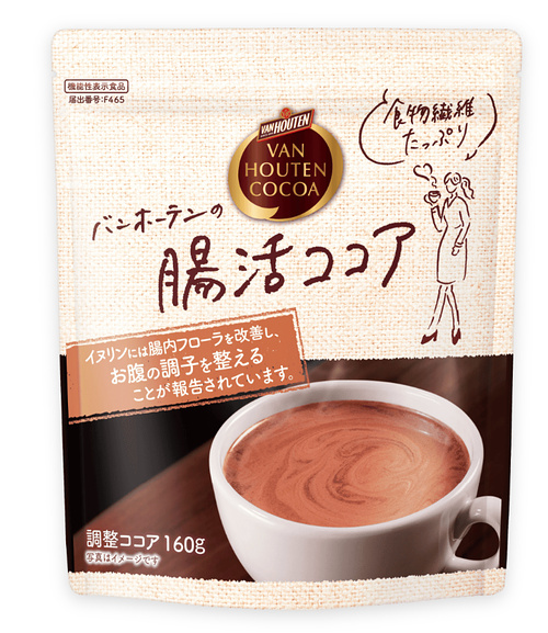 バンホーテンの腸活ココア 160g