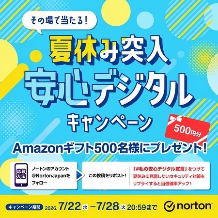 Amazonギフト500円分がその場で当たるXキャンペーン