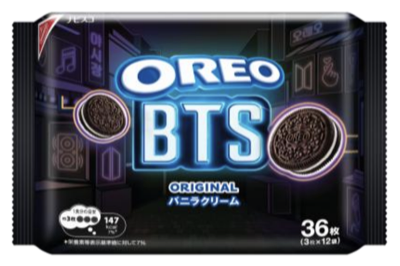オレオ BTS パッケージ バニラクリーム 36 枚