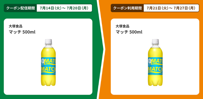 ファミペイ払いで 1個買うと、1個もらえる2(7/20、7/27迄)