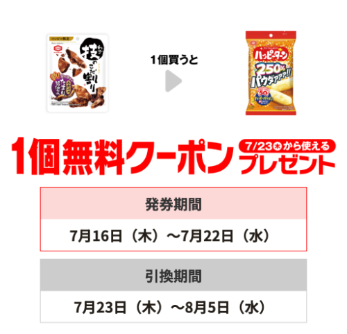 セブン−イレブンプライチ商品5(7/22・8/5迄)