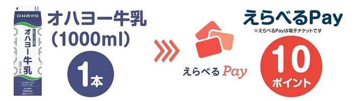 えらべるPay 10ポイント