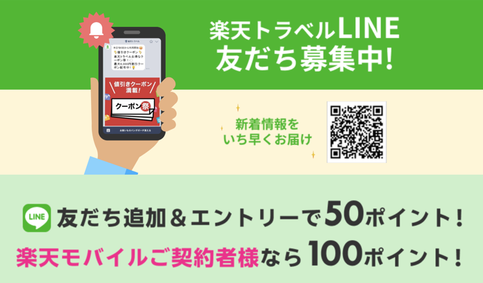 楽天ポイント最大100ポイントが当たるLINEキャンペーン