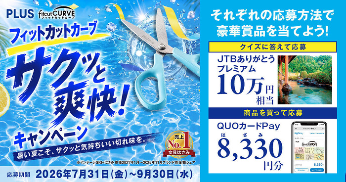 プラス フィットカットカーブ サクッと爽快！キャンペーン