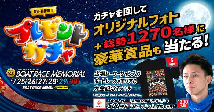 ボートレース プレゼントガチャ