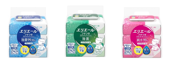 エリエール フタつきウエットティシュー 全商品