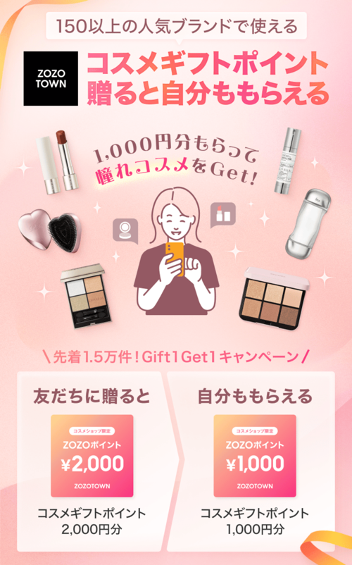 LINEギフト Gift1 Get1キャンペーン