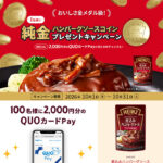 ハインツ 純金ハンバーグソースコインプレゼントキャンペーン