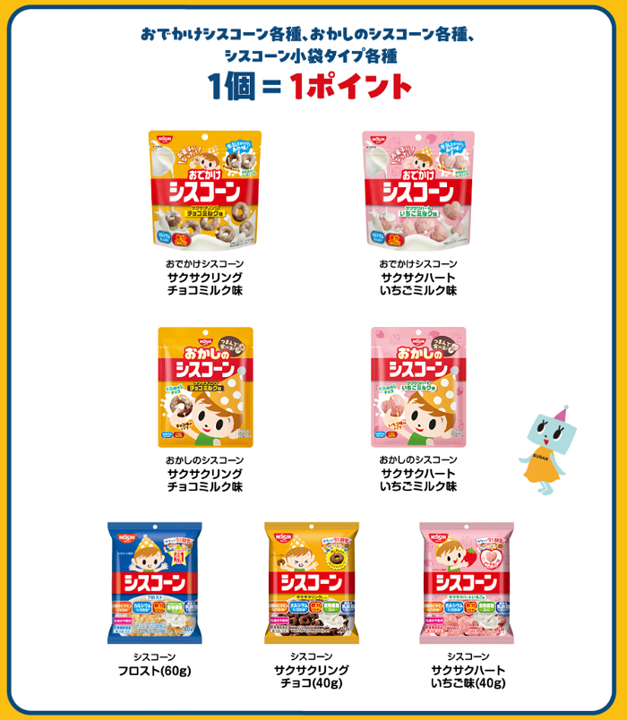 シスコーン 対象商品2