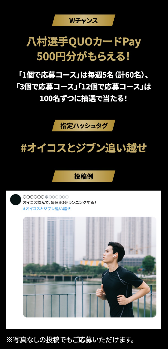 Wチャンス賞品・応募方法